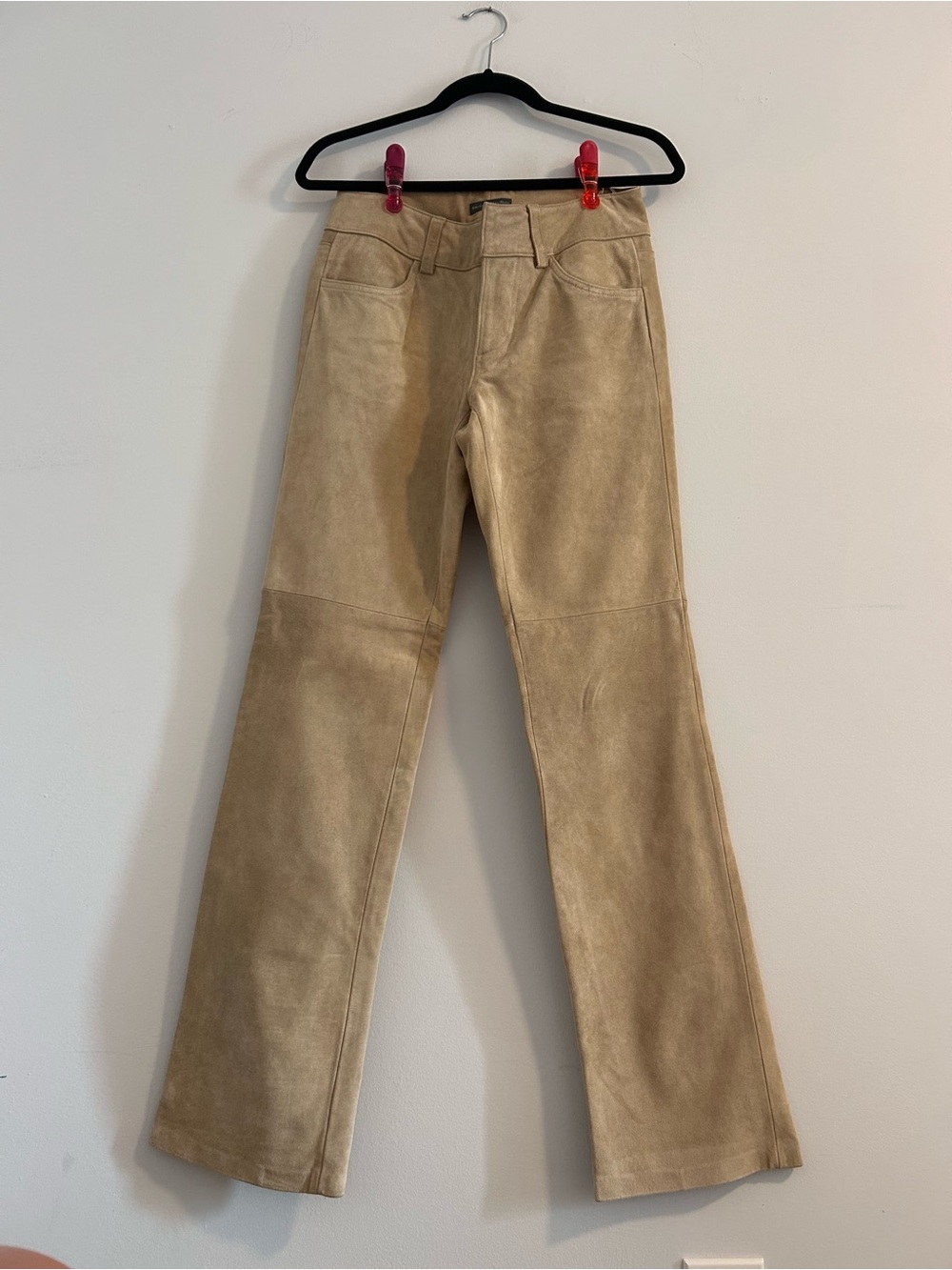 Vintage Banana Republic Camel Genuine Suede Pants